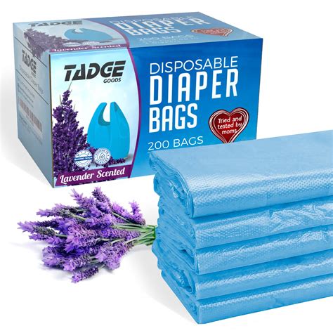 scented trash bags for diapers